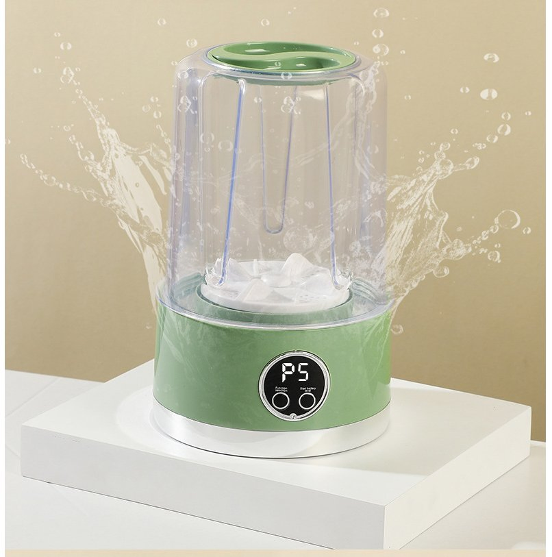 Rechargeable Mini Washer for Travel and Home Use