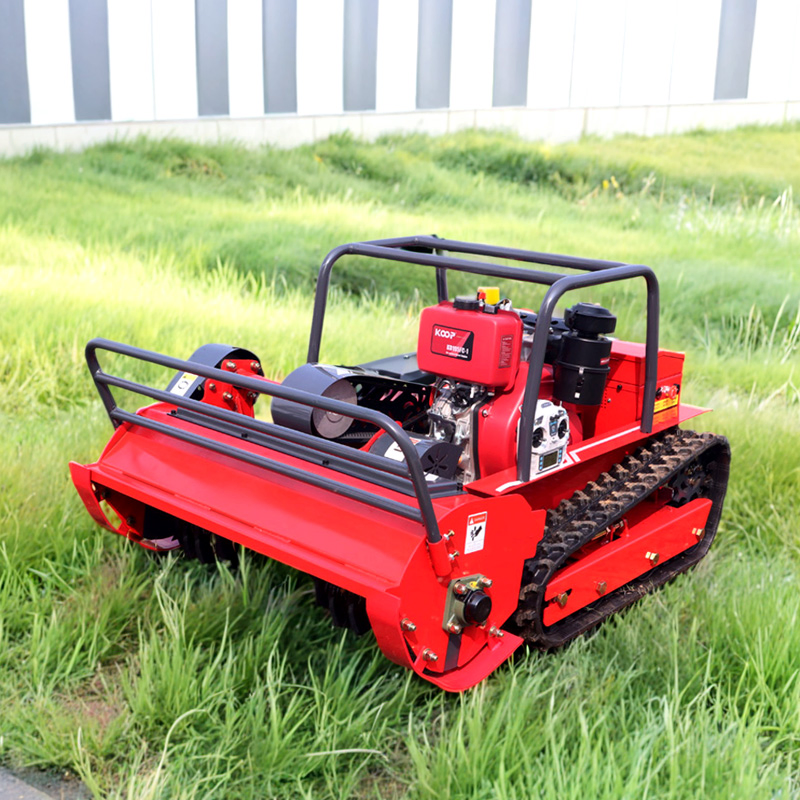 Робот-газонокосилка Crawler Mower с дистанционным управлением