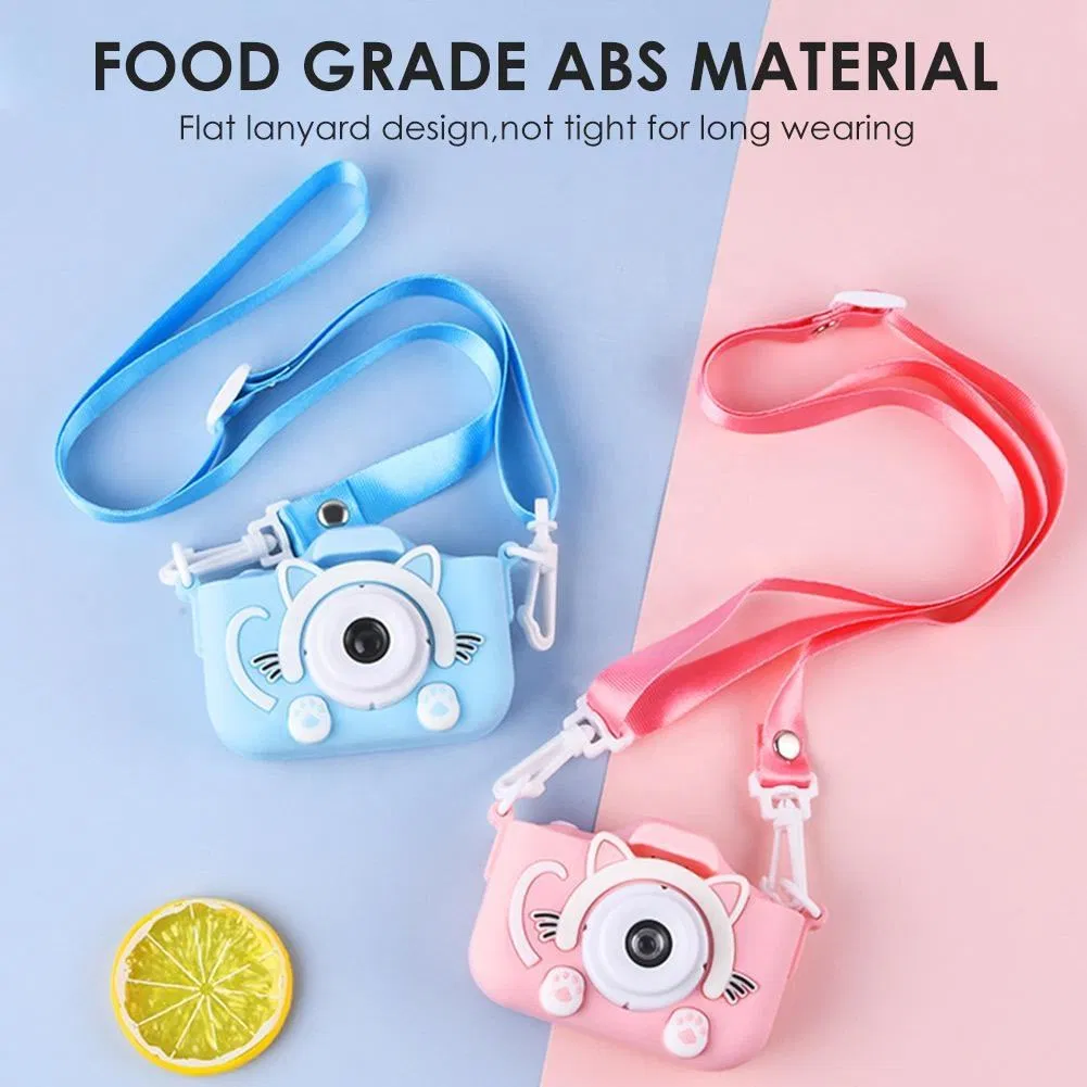 Cute Animal Video Camera for Kids with Built-in Games