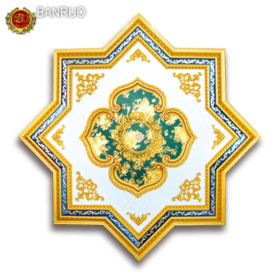 The Most Popular Star Shape Artistic Ceiling Ceiling Medallions