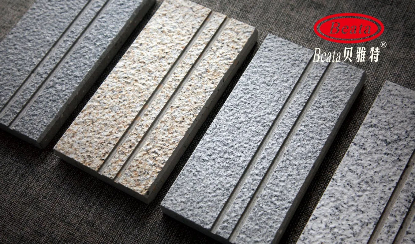 Противоскользящая тротуарная плитка Sesame Black 200x600 мм