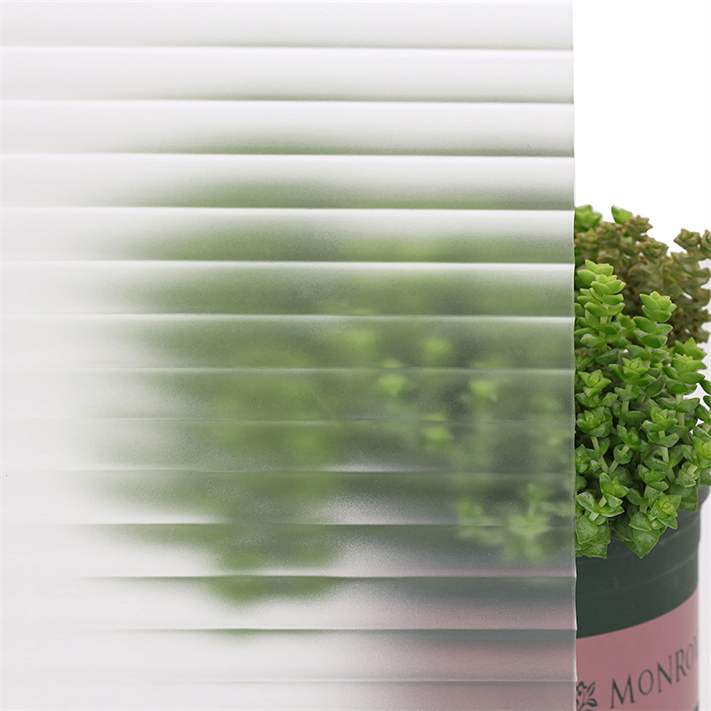 5mm 6mm 8mm Ggg Clear Moru Fluted Textured Reed Pattern Glass