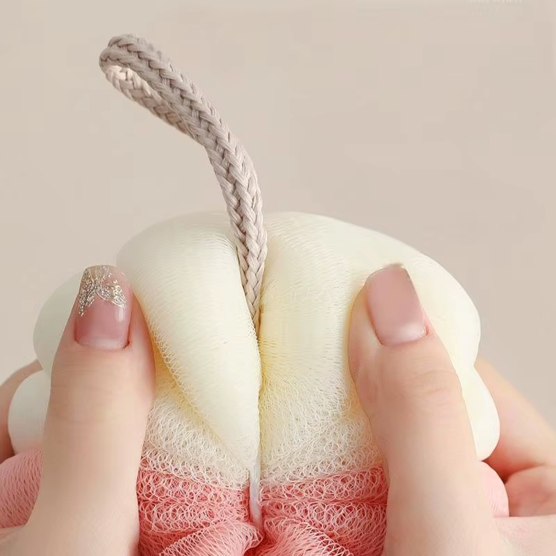 Soft PE Bath Sponge Body Scrub Bast Wisp Relaxing Massage Brush Washcloth Exfoliating Skin Scrubber for Shower Accessories