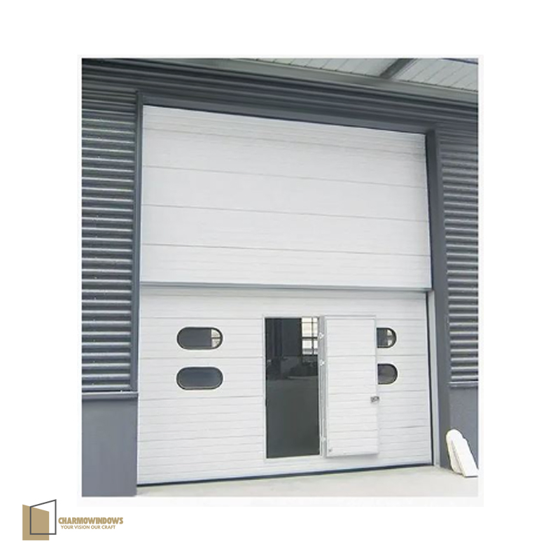 High Speed Charmotransparent Polycarbonate Roller Shutter Door for Commercial Shop Aluminum Frame Order Size Available