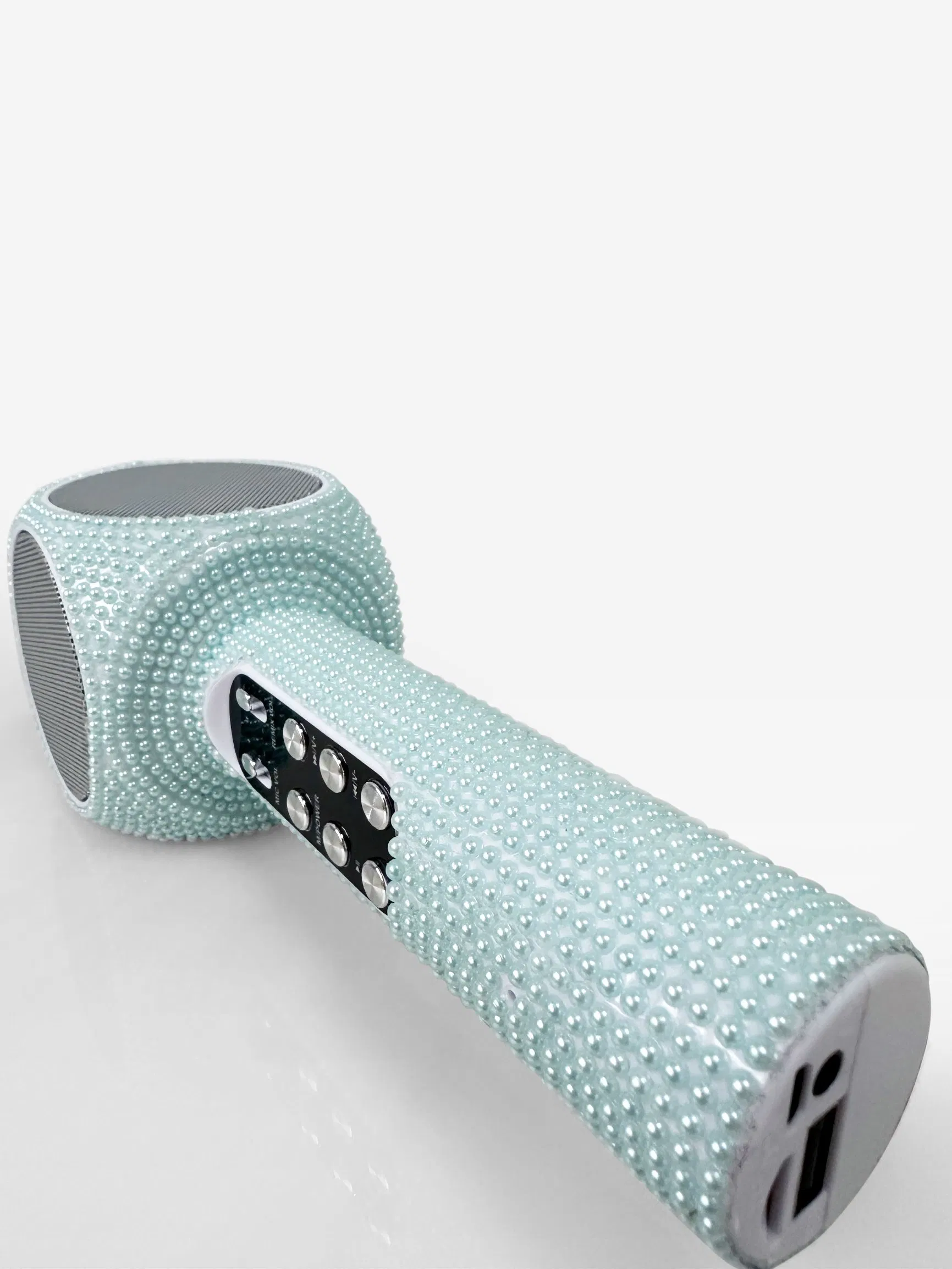 Блютуз-микрофон с караоке и стразсами для детей и взрослых