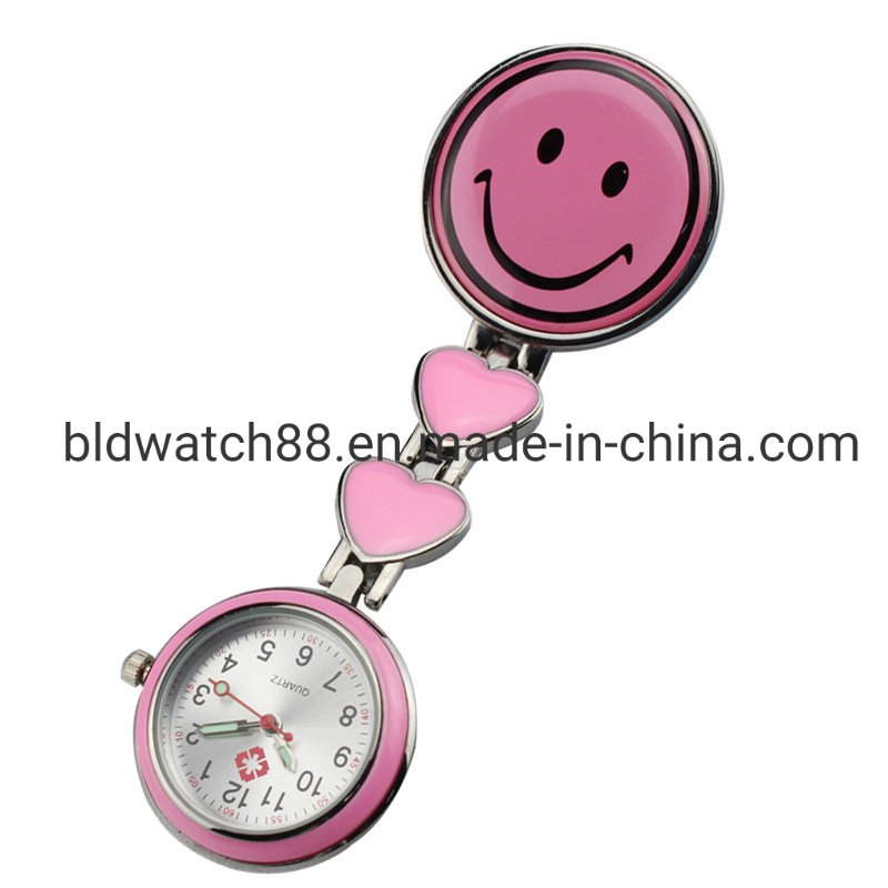 Custom Logo Nurse Fob Watches with Japan Movt