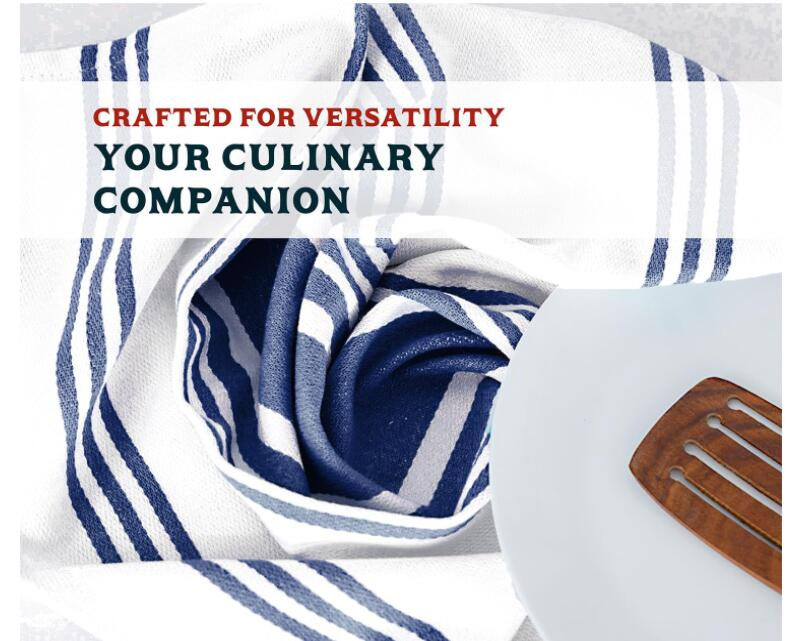 Premium Gots Certified Organic Cotton Kitchen Towels Set