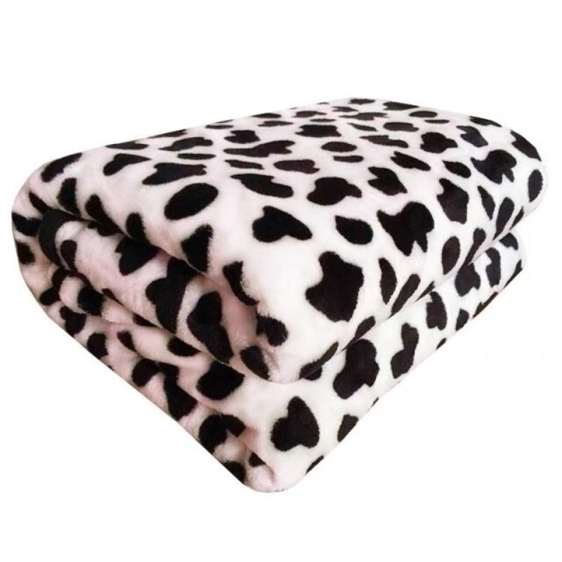 Многоцветный плед для дивана с капюшоном