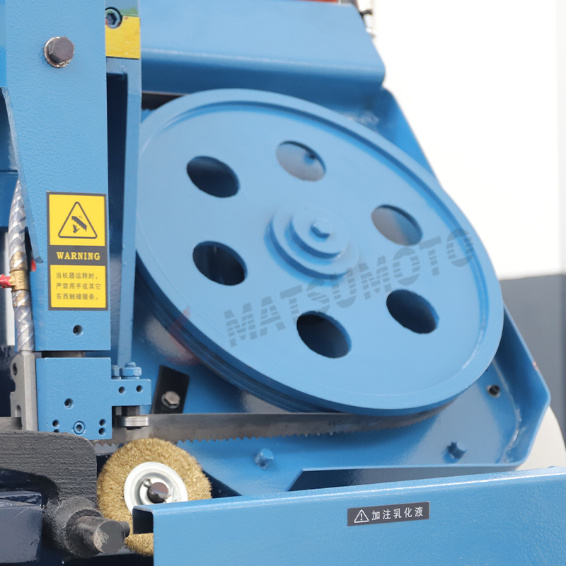 Ленточная пила по металлу двухколонная настольная с редуктором