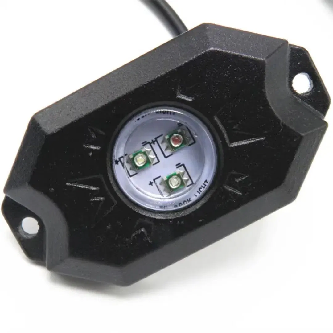 Комплект RGB LED Rock Lights с управлением через APP