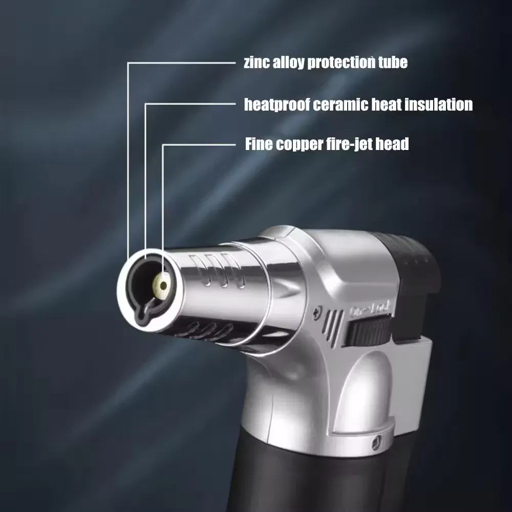 High Power Windproof Flame Torch Lighter for Cigarette Cigar