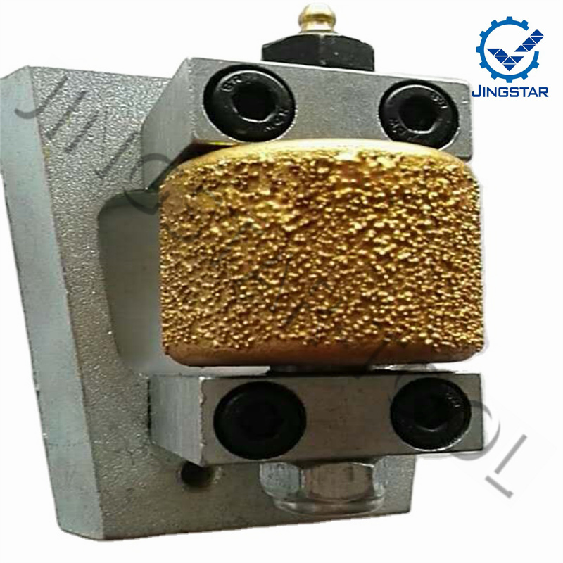 Sharp Litchi Surface Grinding Head Diamond Bush Hammer Wheel for Stone