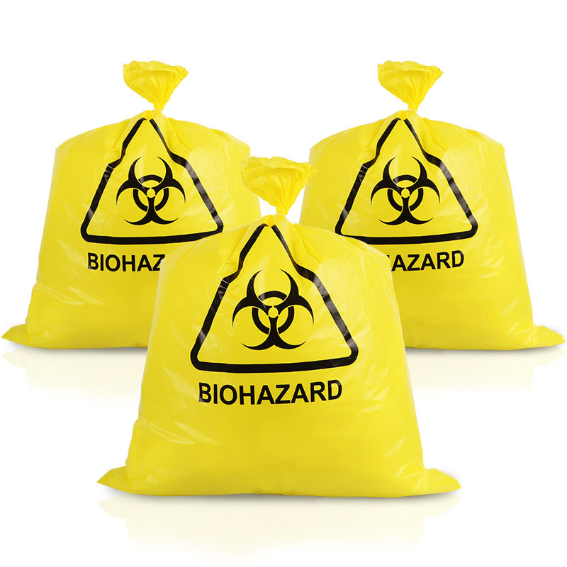 Biohazard Waste Bag Biohazard Symbol Biohazardous Waste Infectious Bag