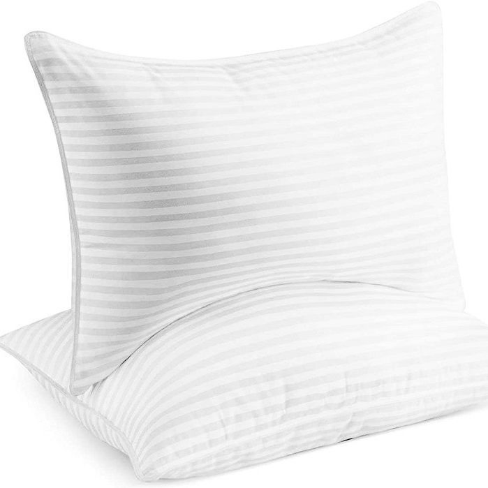 Bed Pillows Firm Luxury Hotel White Cotton Pillow Case Down Alternative Filling Hotel Pillow for Sleep