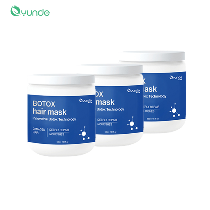 Private Label Package Botox Hair Mask for Damaged Hair