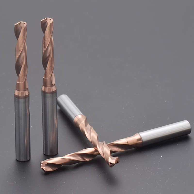 CNC Tool 3D 5D 8d 12D 20d CNC Deep Hole Drilling Tool Tungsten Carbide External Coolant Twist Drill Bits