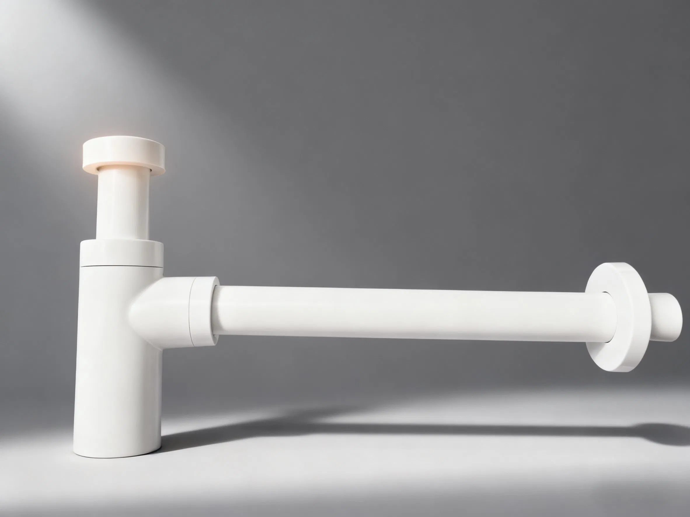 High-Quality White PP Bottle Trap