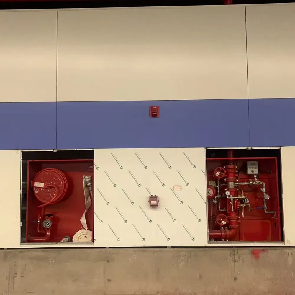 Industrial-Grade High Density Fireproof Calcium Silicate Tunnel Panel for Power Plants