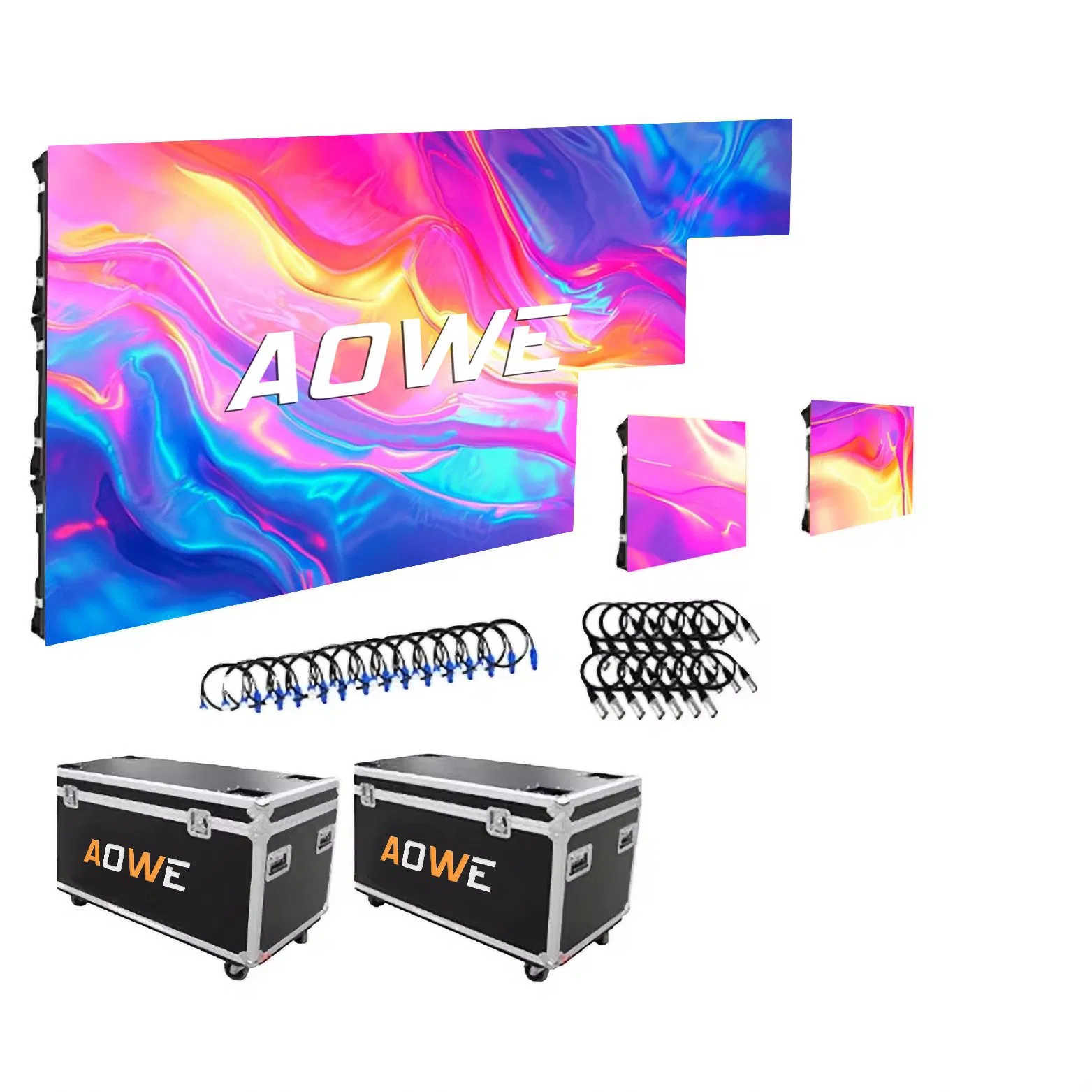 Full Color7680Hz LED Video Wall Indoor Outdoor Rental Events Church Stage