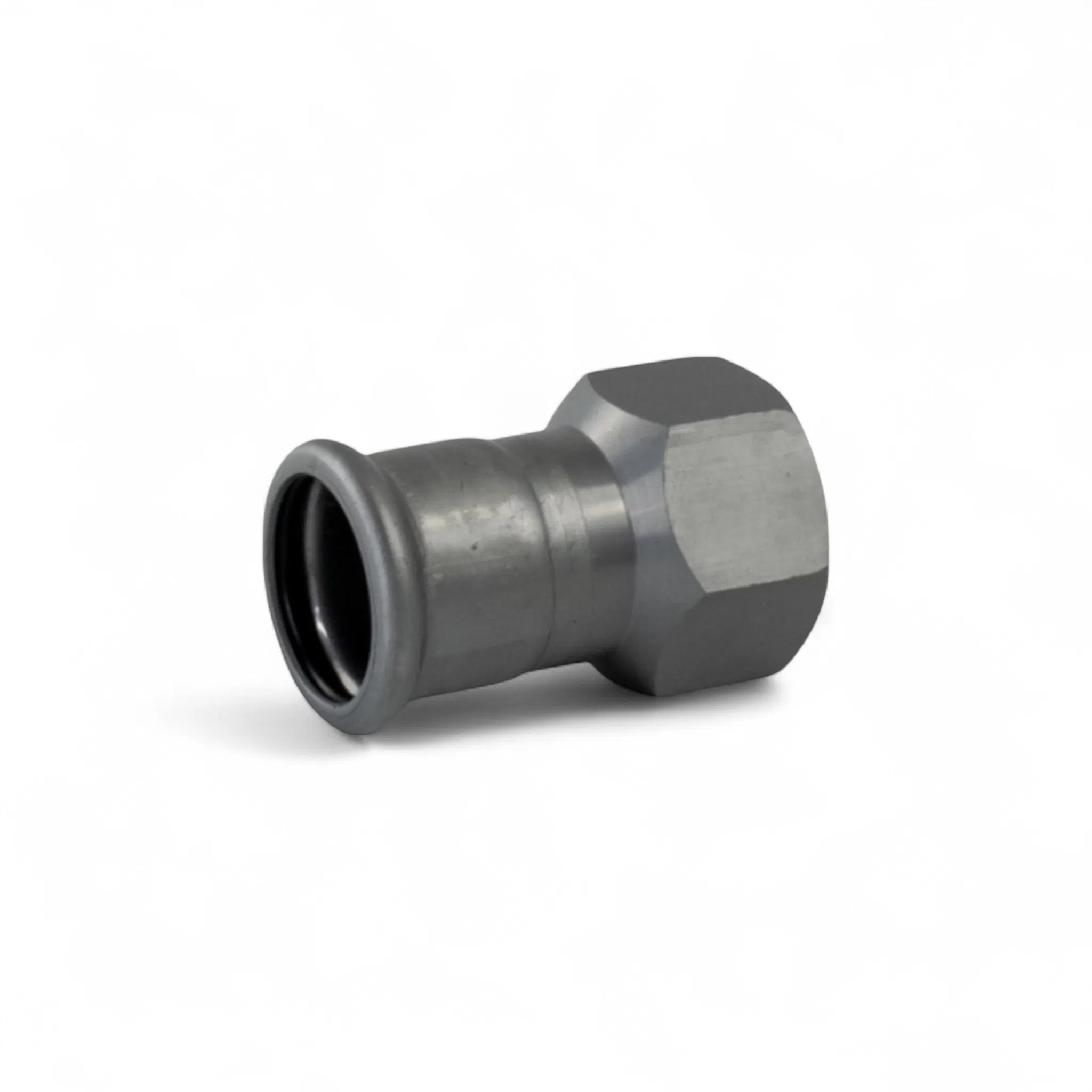 Adapter with Female Thread, Superior Anti-Corrosion Alloy Coating, Carbon Steel, Best Selling Press Joint Fitting