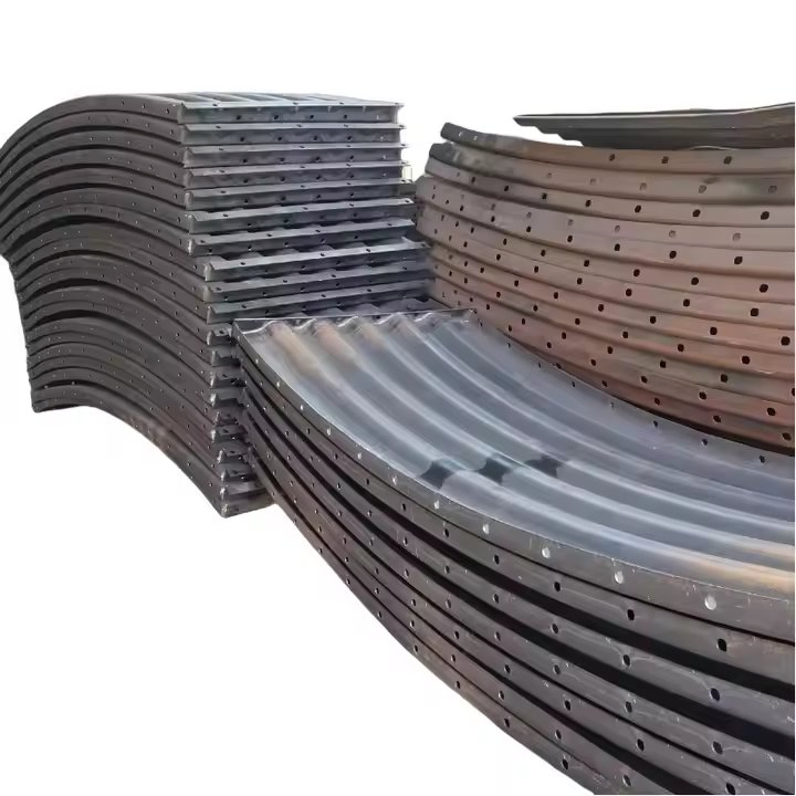 Corrugated Structure Anti-Deformation - Galvanized Steel Culvert, Quick-Installation Pressure-Resistant Corrugated Pipe for Railway Culvert