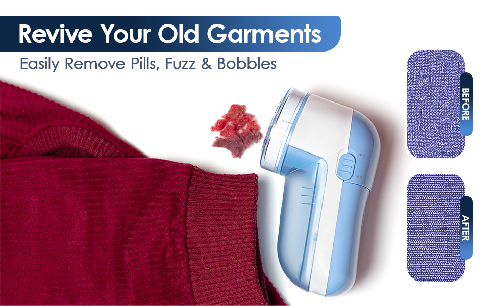 Fabric Shaver Defuzzer Electric Lint Remover