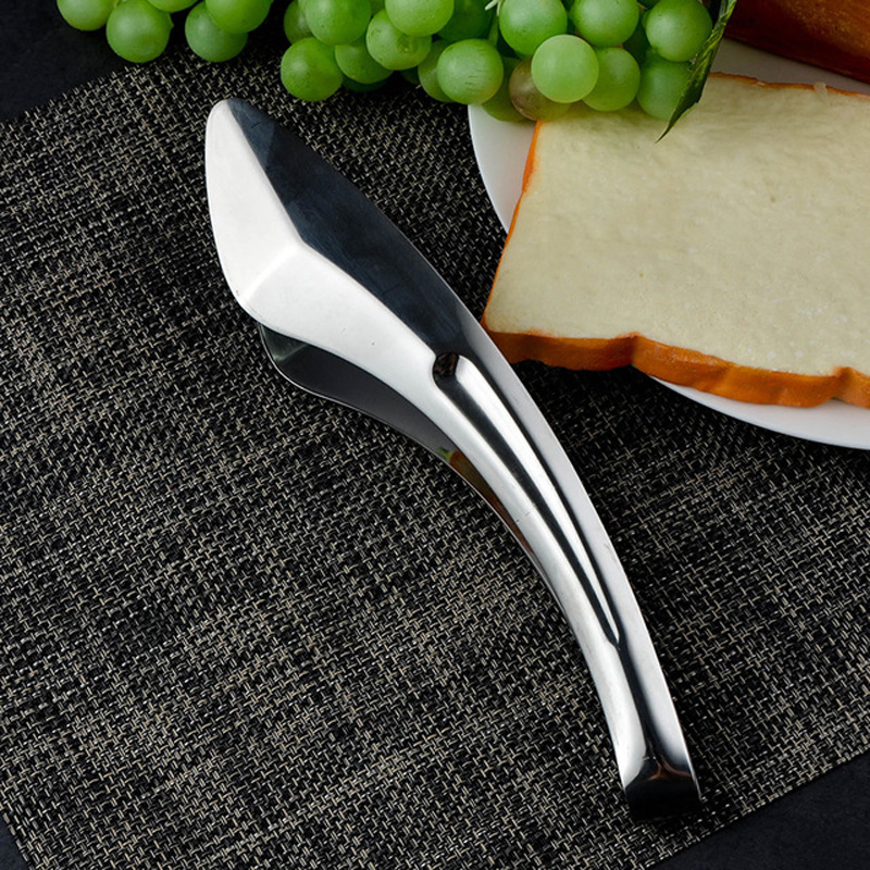 Premium Stainless Steel Food Serving Tongs Ergonomic Metal Kitchen Cooking Utensil Esg11894