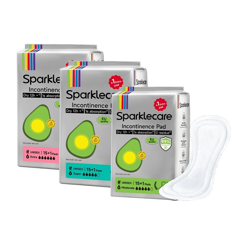 Sparklecare Adults Waterproof Nursing Under Wholesale Disposable Underpads Incontinence PEE Pads Women for Men