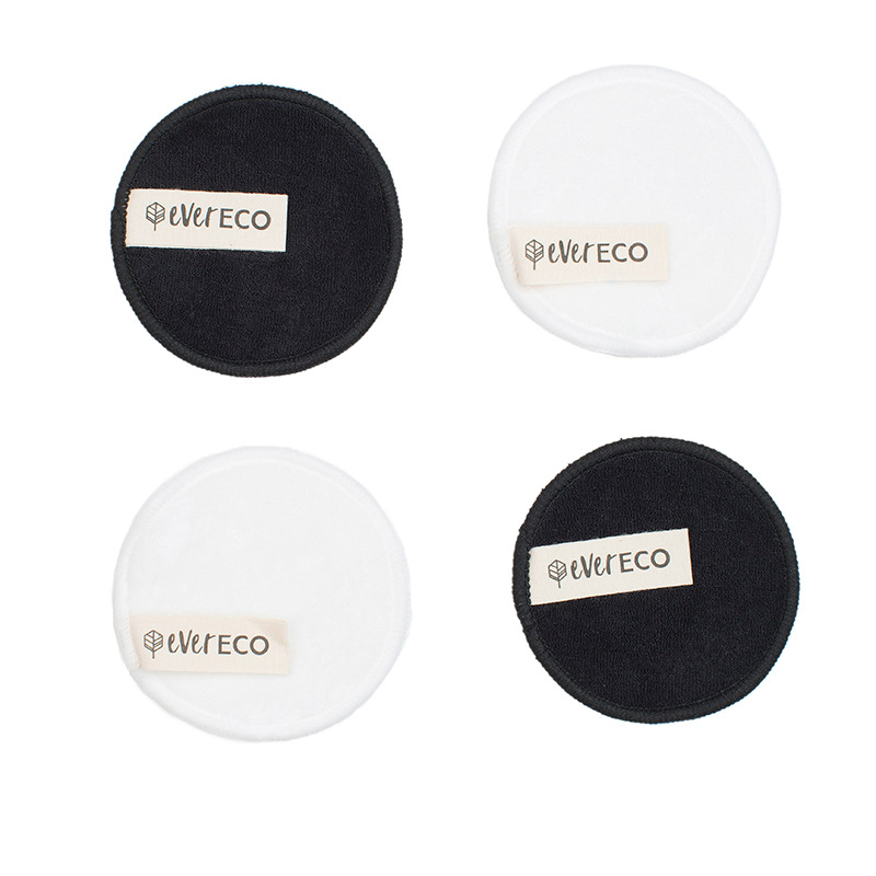 Wholesale Organic Round Face Washable Reusable Cotton Pads Makeup Remover Bamboo Make up Remover Pads