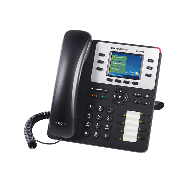 Grandstream GRP2130 IP Phone with Bluetooth and 4-Party Conference
