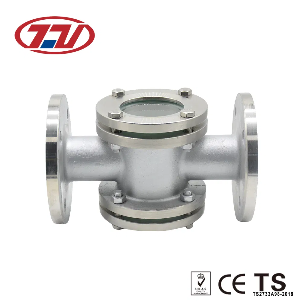 Stainless Steel High Pressure Double Window Corrosion Resistant Sight Glass for Water