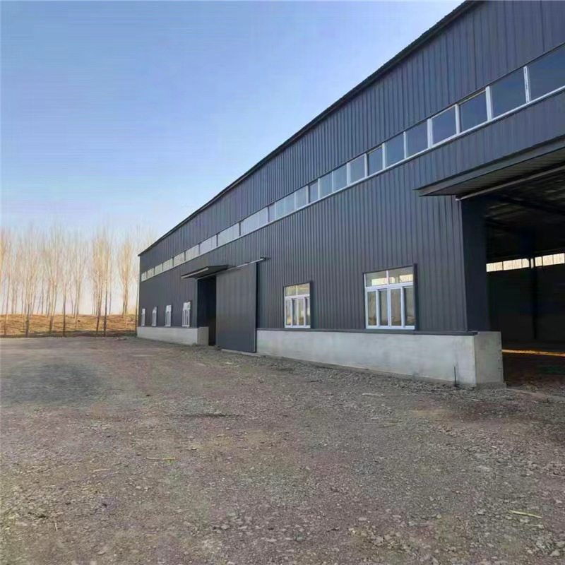 Customized Prefabricated Steel Structure Hangar Warehouse Prefabricated Light Steel Structure Building