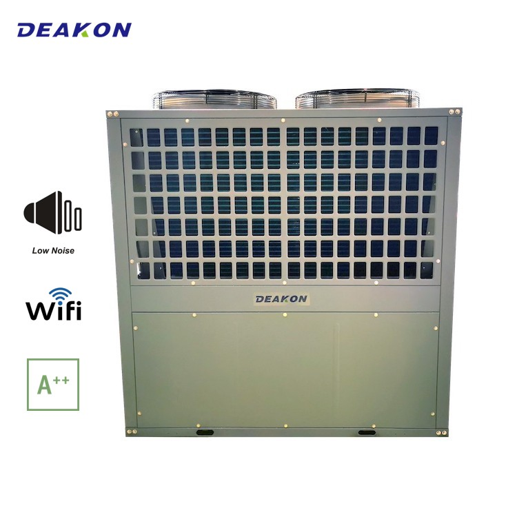 Deakon C2 PRO--52kw Commercial Hybrid Inverter Evi Air Source Heat Pump, WiFi APP Control, -25c Application