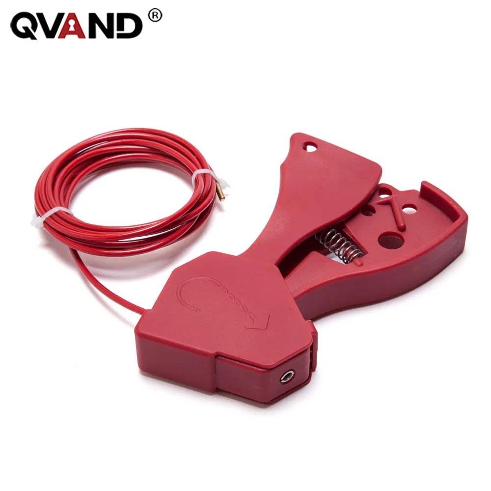 Qvand Adjustable Safety Cable Lock for Secure Lockout Solutions
