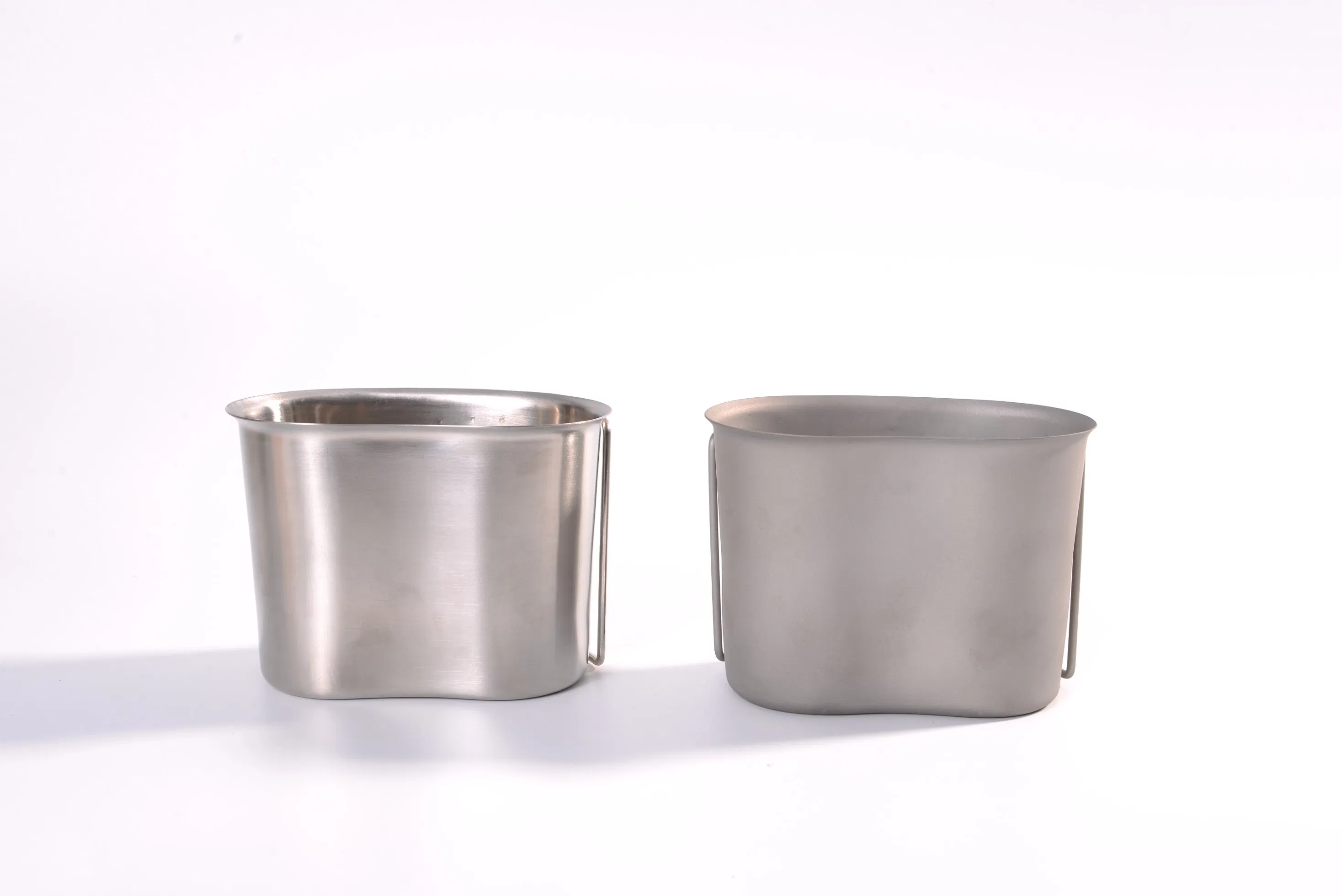 Water Bottle Canteen Set Plastic Water Drinking Bottle Stainless Steel Mug