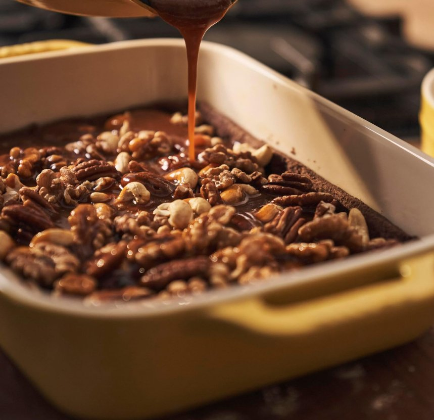 2-Piece Ceramic Rectangular Casserole Dish Baking Dish Set