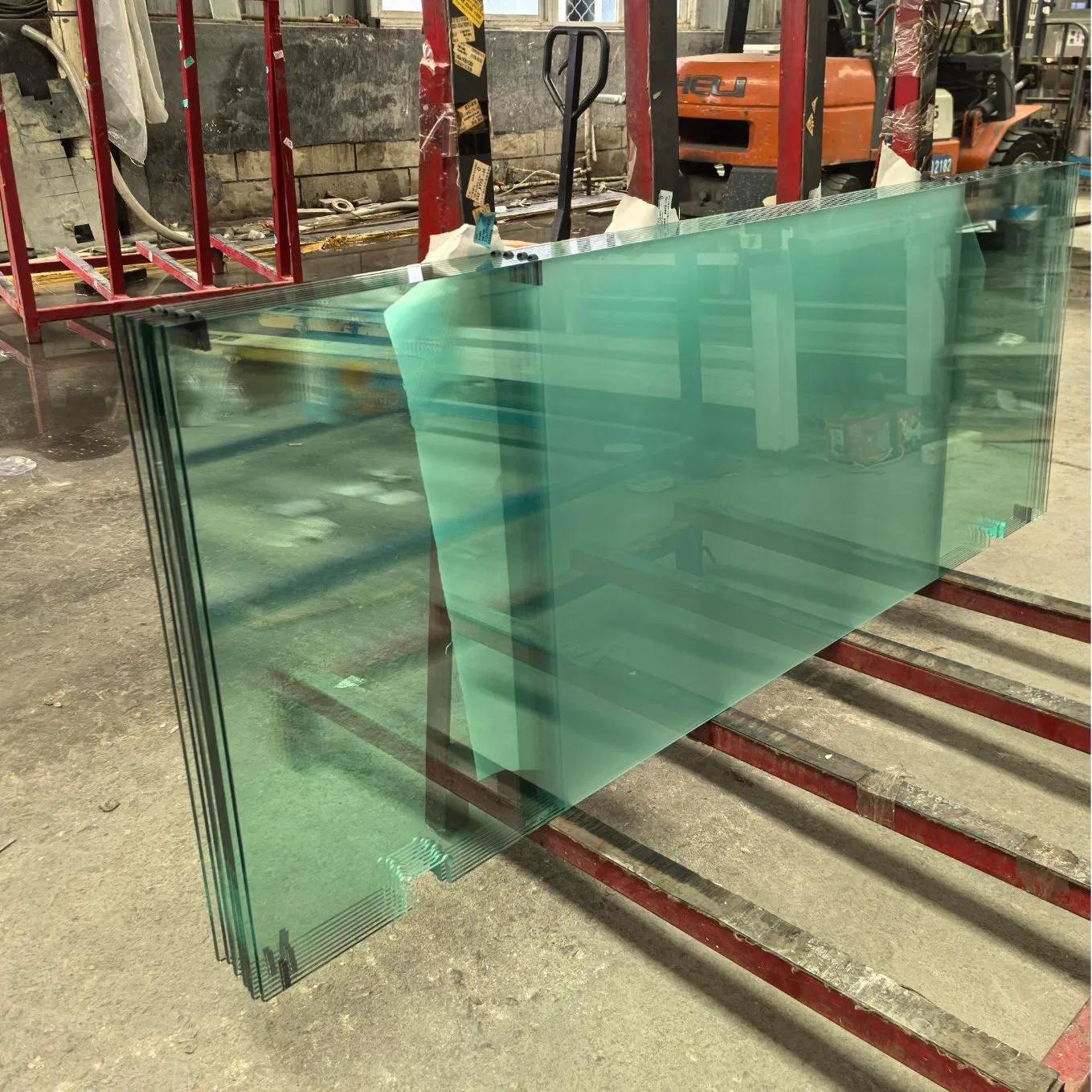 Custom Size Privacy Decoration 3-19mm Frosted Glass for Doors Windows Partitions