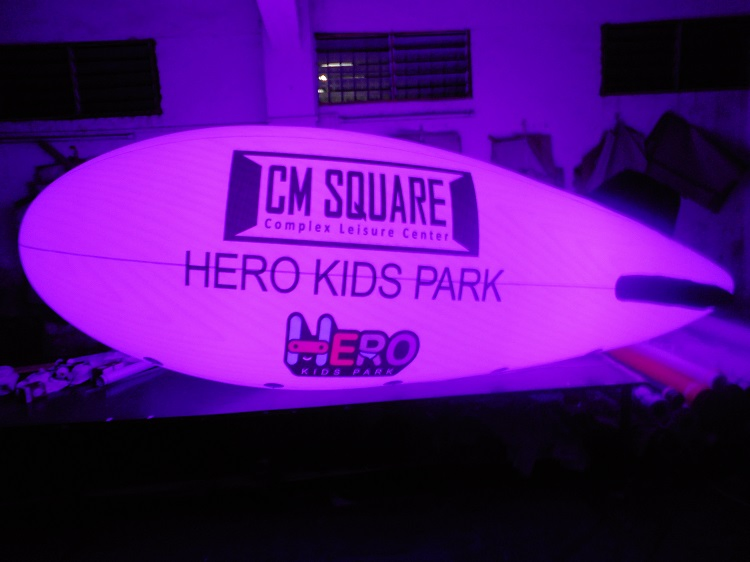 Boyi LED Helium Airship Balloon Inflatable RC Airship