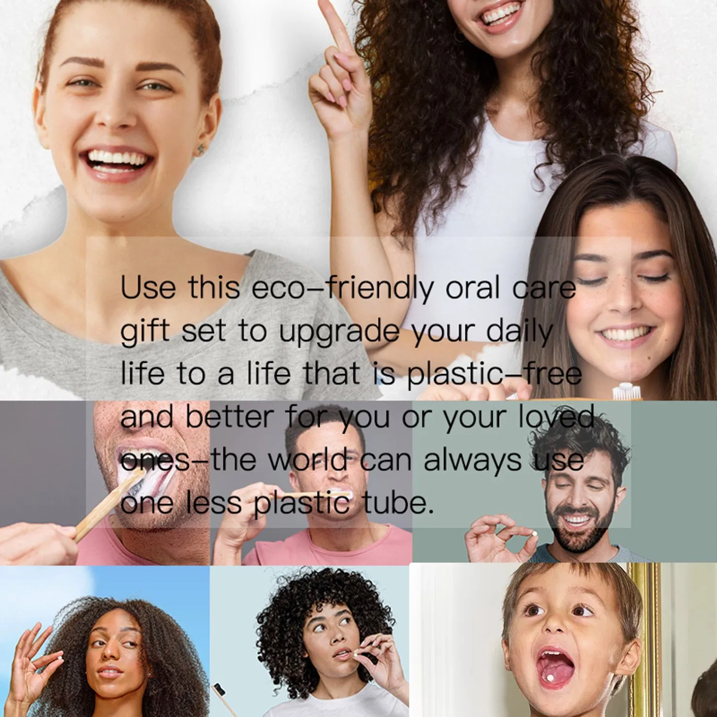 Private Label Teeth Whitening Chewable Solid Toothpaste Tablets for Hotel