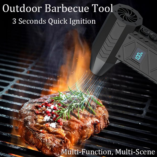 High-Speed Turbofan Brushless 13000rpm Motor Fan Compressed Air Duster Outdoor Snow Removal