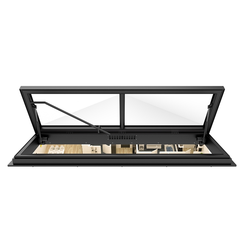 Flat Roof and Electrically Hinged Skylight Fixed Skylight