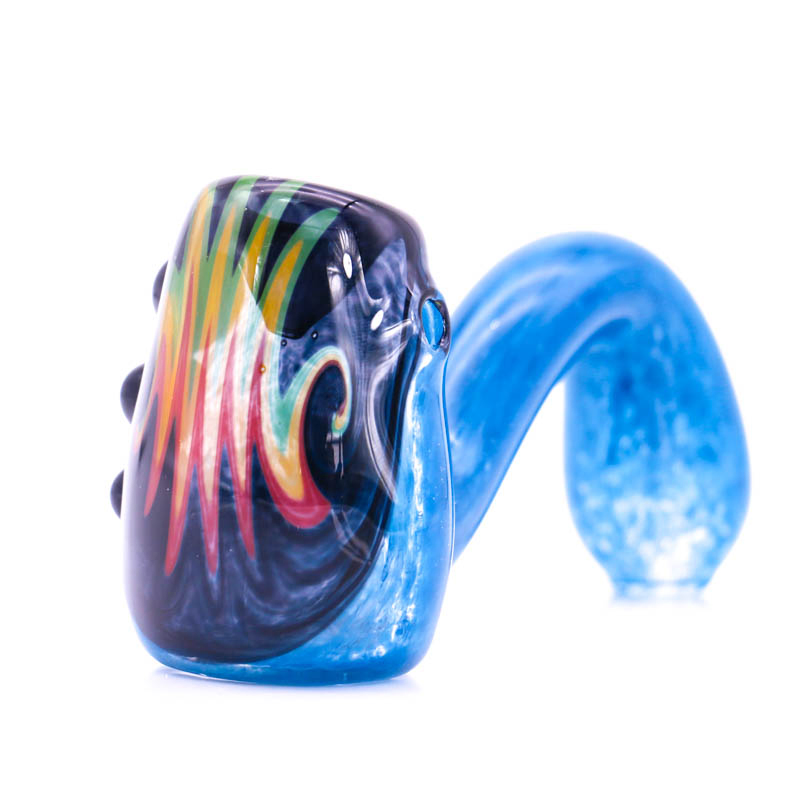 Oversize Sherlock Novelty Glass Smoking Hand Pipe