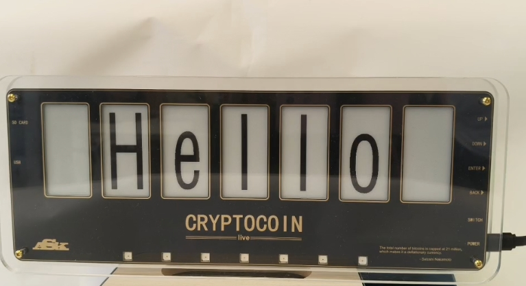 Professional Crypto Asset Dashboard for Portfolio Visualization & Risk Digital Signage Video Monitoring with Multi-Screen Stm32 Early Warning System