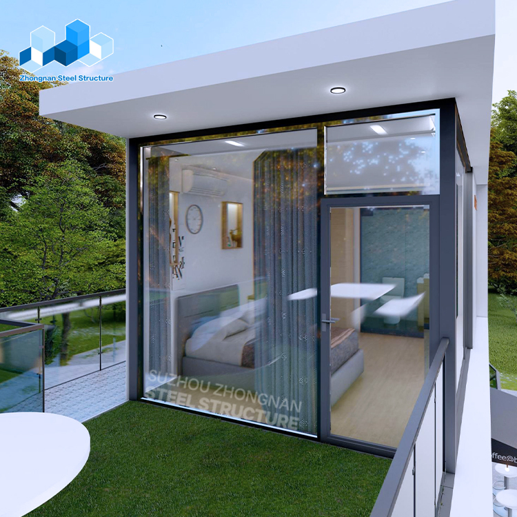 Cheap Prefabricated Modern Luxury Portable Storage Metal Steel Tiny 2 Story Modular Freight Sea Shipping Container Pre Built Foldable Prefab Shop House for Sale