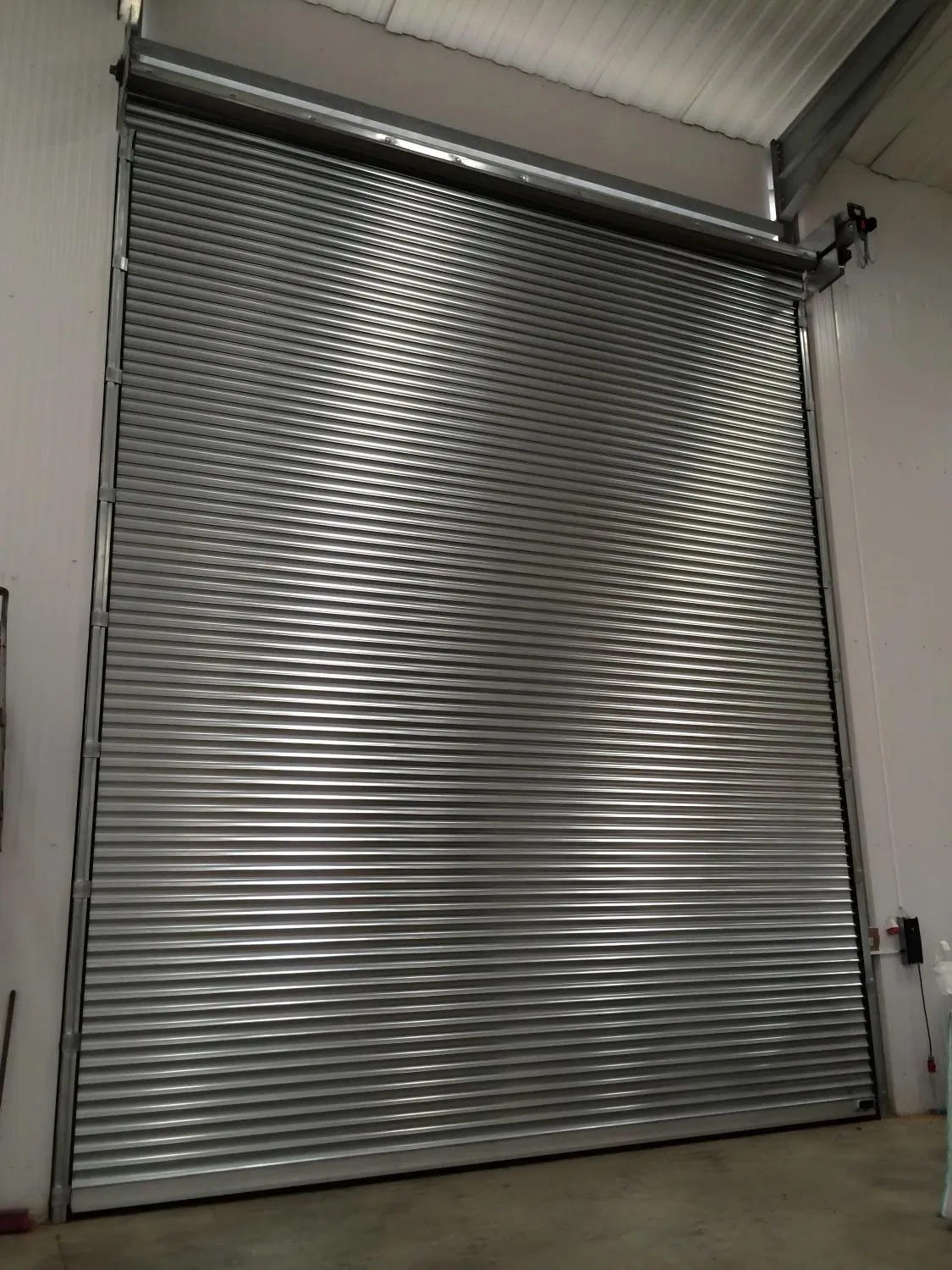 Automatic Stainless Steel Fire Resistant Roller Shutter Door Enhanced Safety