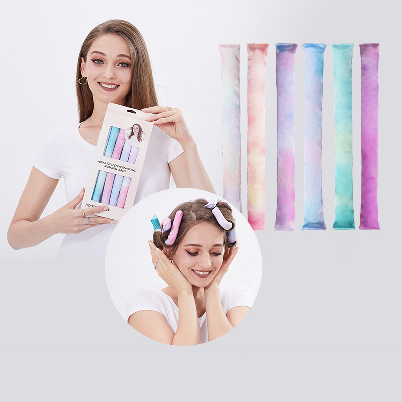 Бигуди из шелка для завивки без нагрева, набор