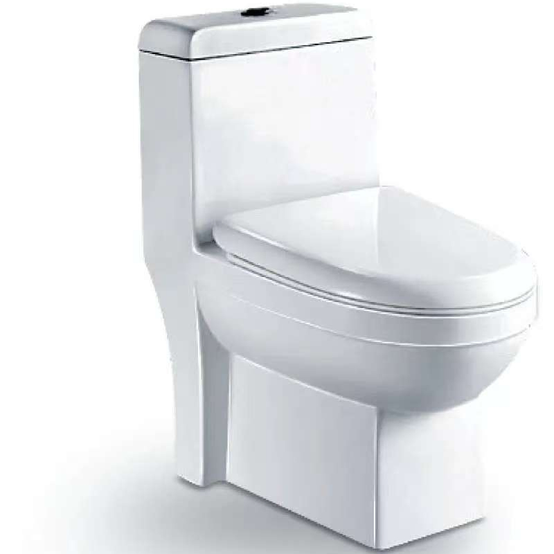 Modern Rimless Two-Piece Ceramic Toilet for European Standards