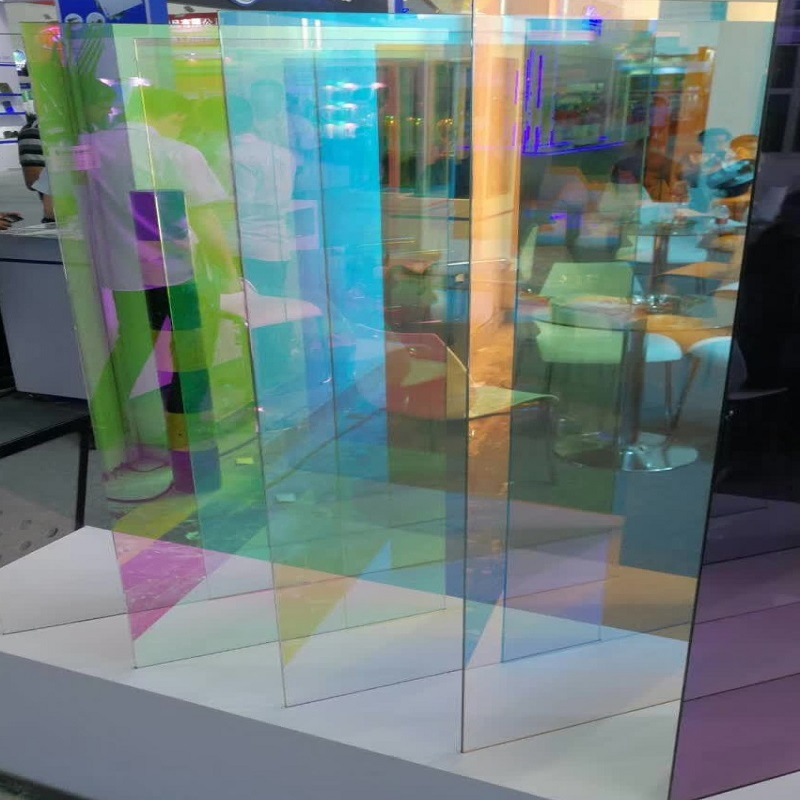Stained/Art/Silk Print/Color/Design/Decorative Glass for Wall Decoration