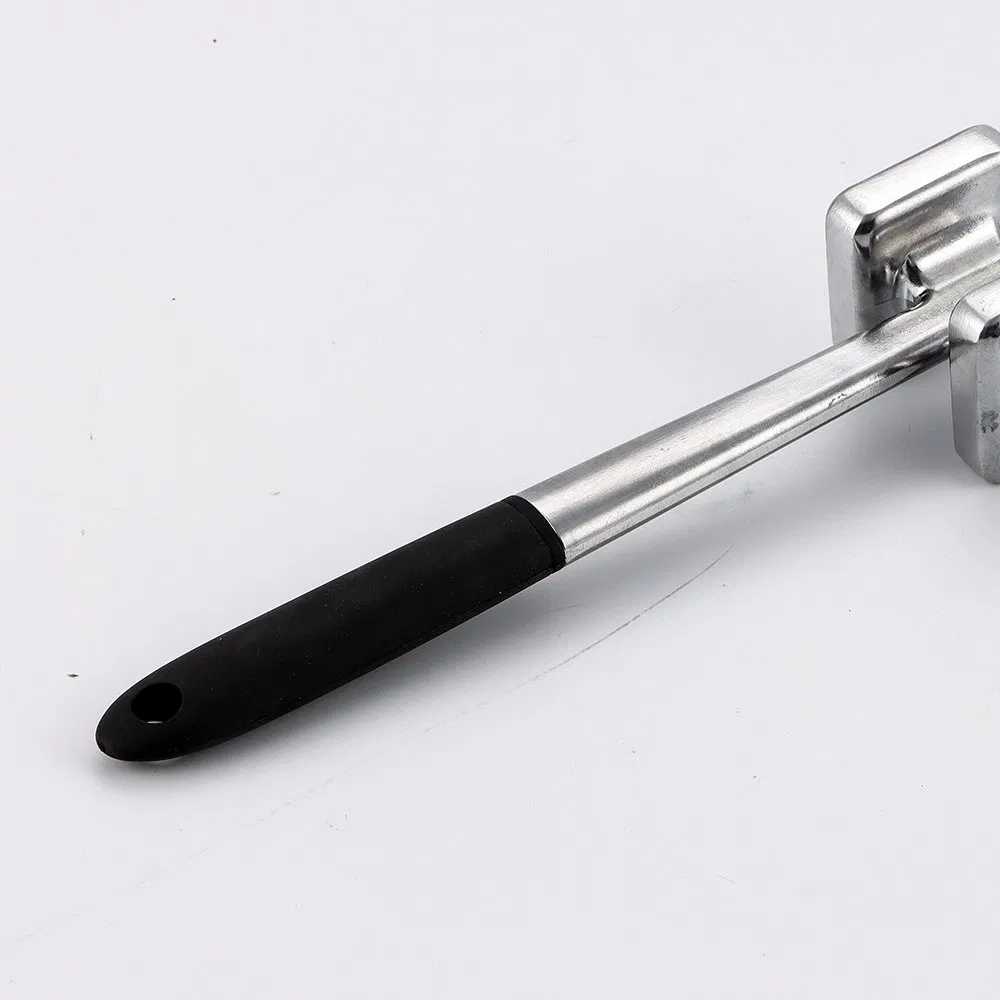 Meat Tenderizer Hammer with Comfortable-Grip Handle, Dual-Side Mallet for Kitchen, Heavy Duty Pounder for Tenderizing Steak, Beef and Fish Meat Tool