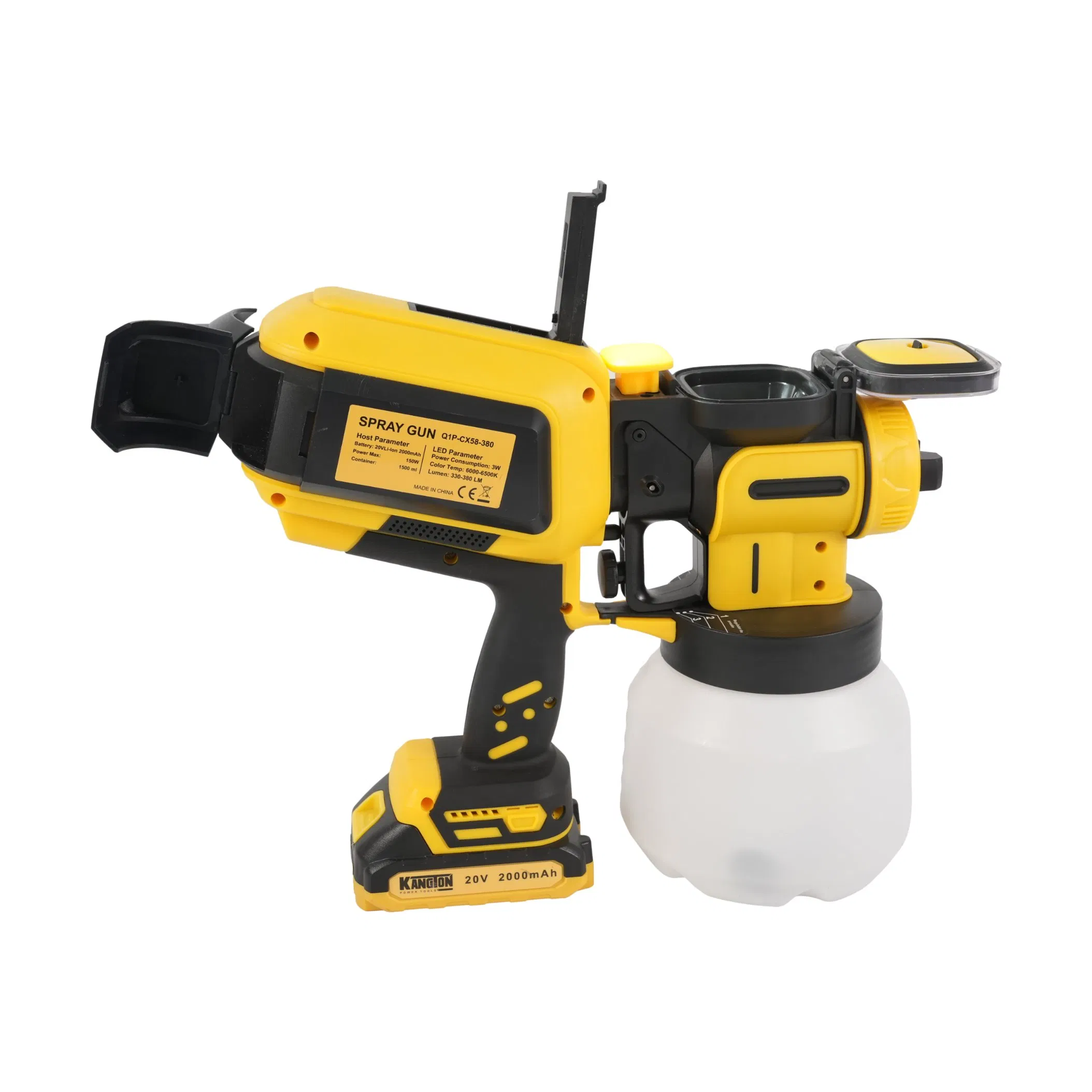 Cordless Portable Electric High Pressure Spray Gun